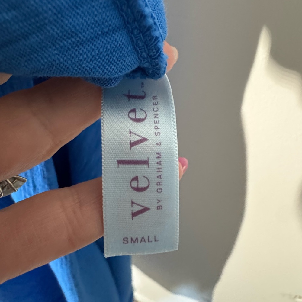 NEW Velvet by Graham & Spencer Camila Dress – Lapis Blue | NWT - Picture 7 of 10